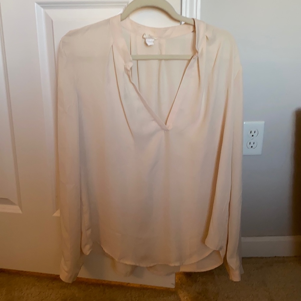 Tan blouse, size medium